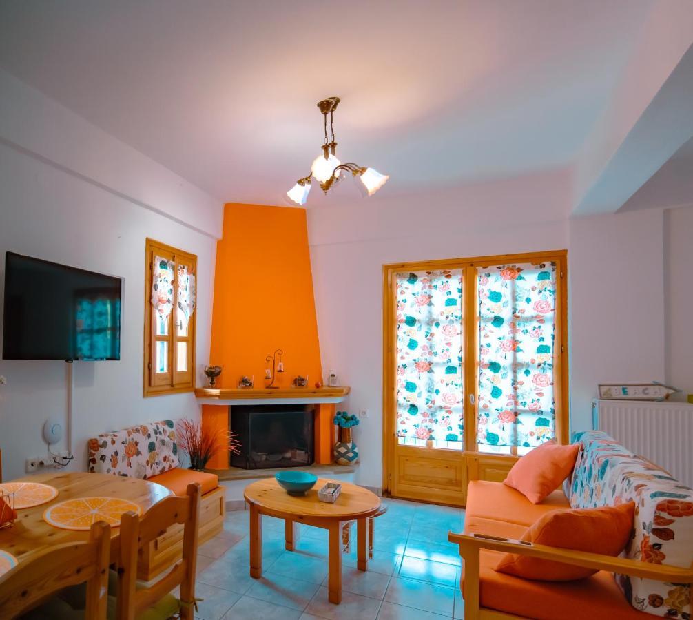 Orange House For Big Families In Damouchari - Delicious Houses Zewnętrze zdjęcie