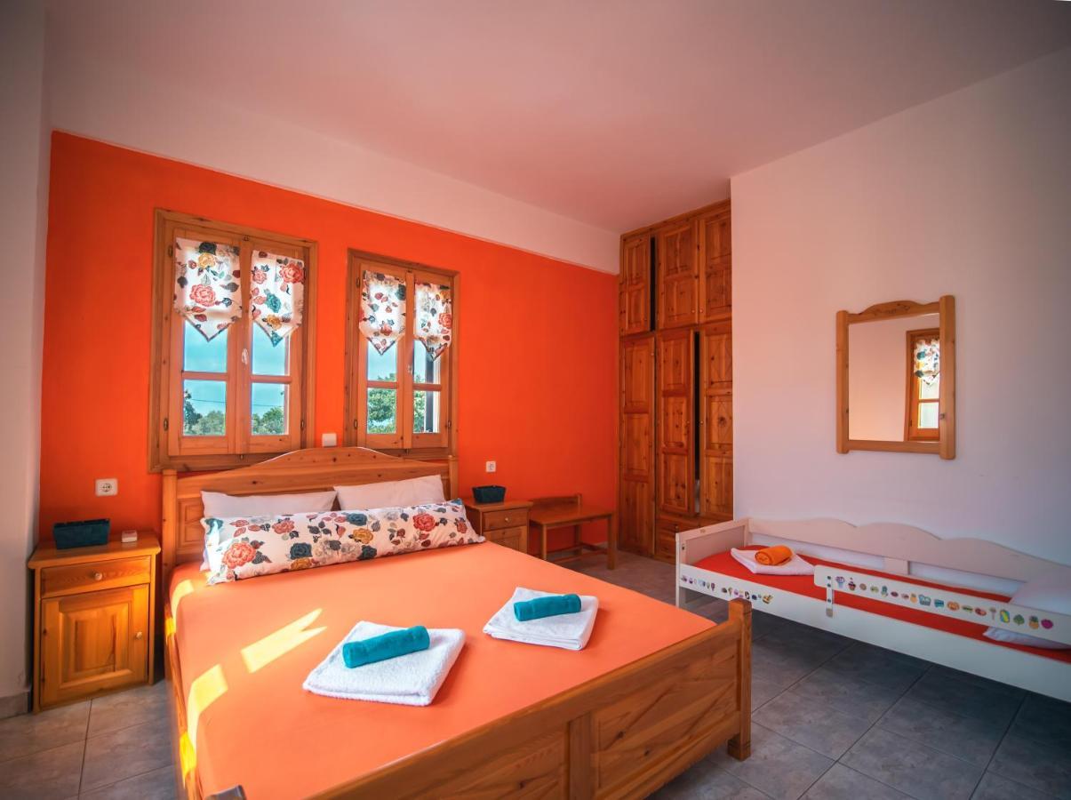 Orange House For Big Families In Damouchari - Delicious Houses Zewnętrze zdjęcie