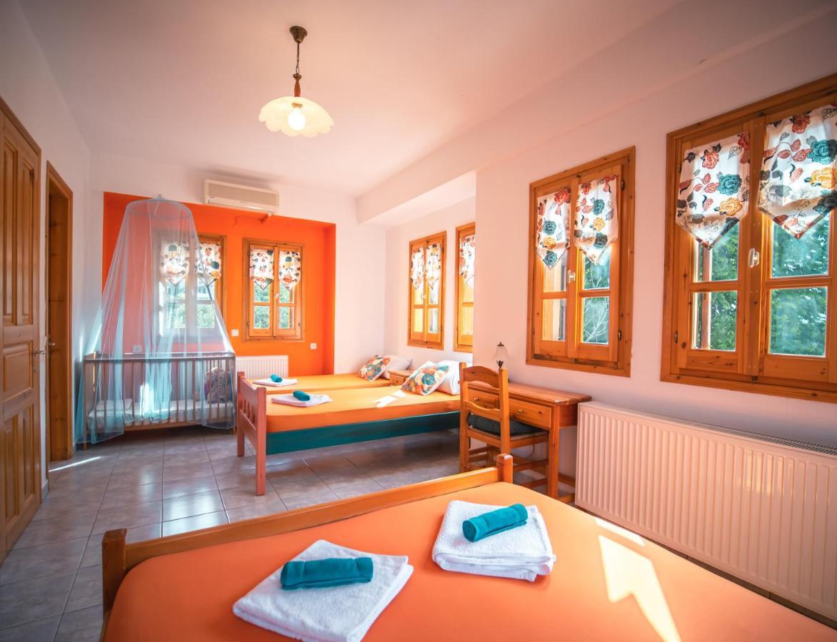Orange House For Big Families In Damouchari - Delicious Houses Zewnętrze zdjęcie
