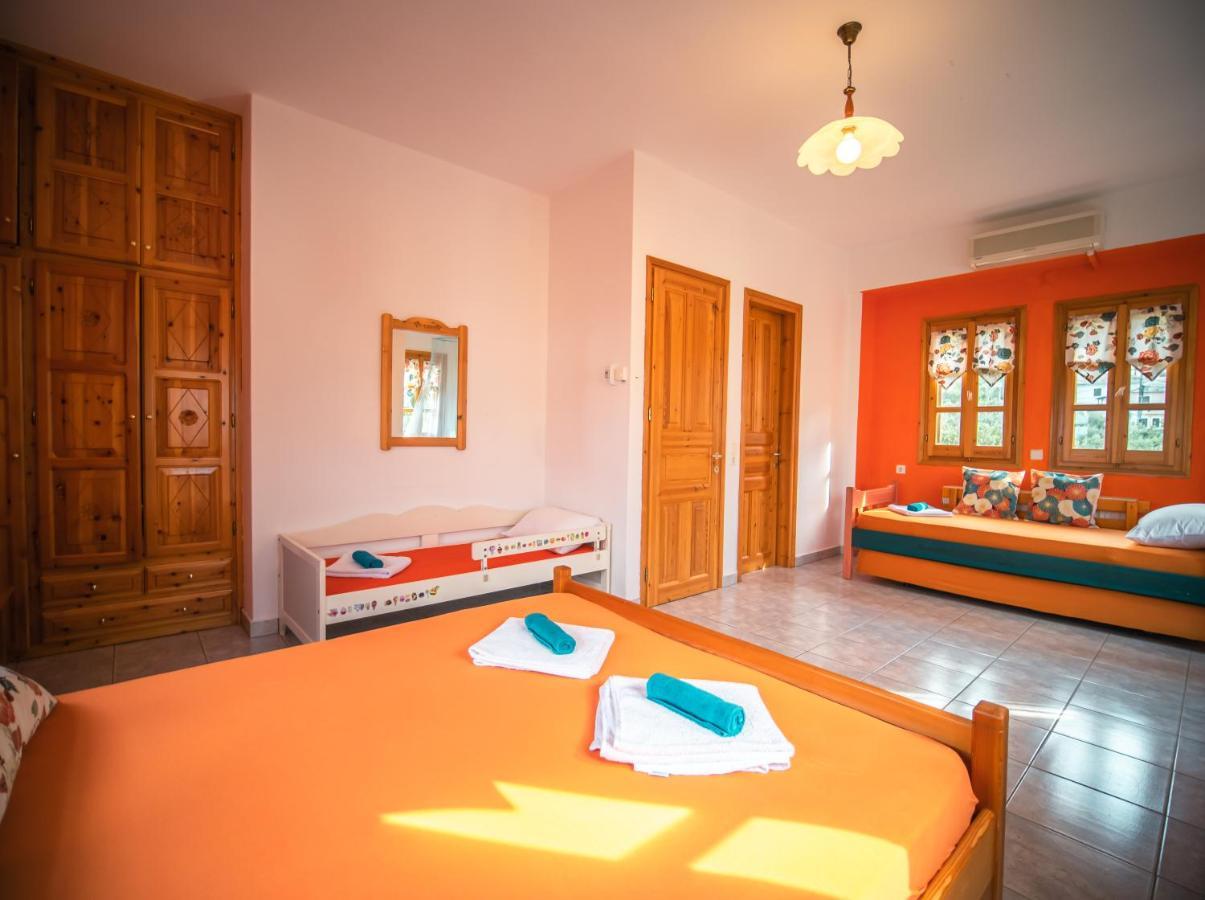 Orange House For Big Families In Damouchari - Delicious Houses Zewnętrze zdjęcie