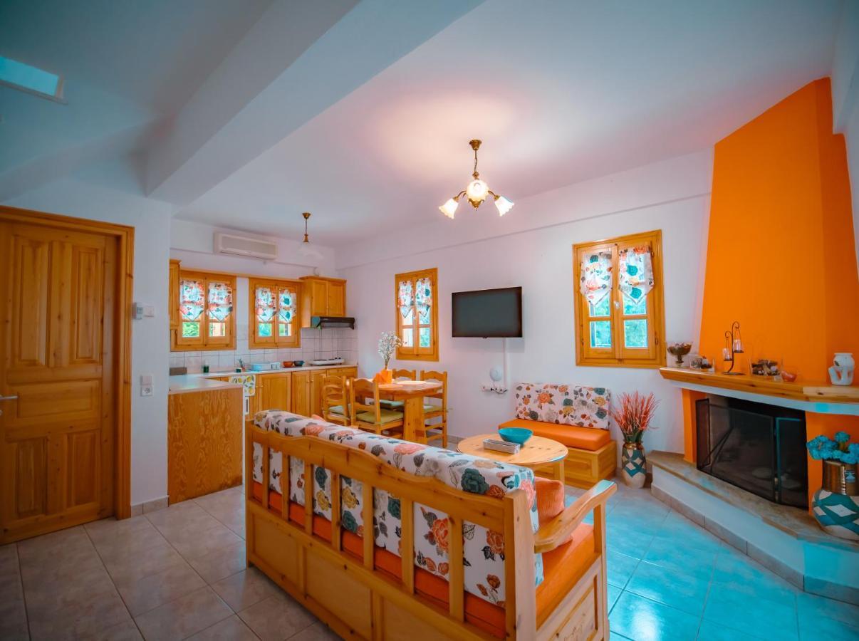 Orange House For Big Families In Damouchari - Delicious Houses Zewnętrze zdjęcie