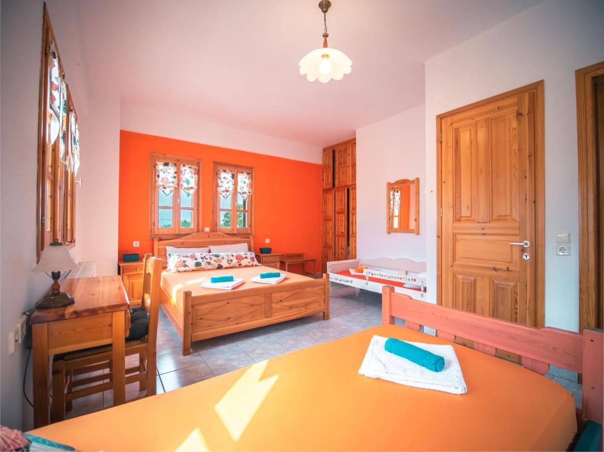 Orange House For Big Families In Damouchari - Delicious Houses Zewnętrze zdjęcie