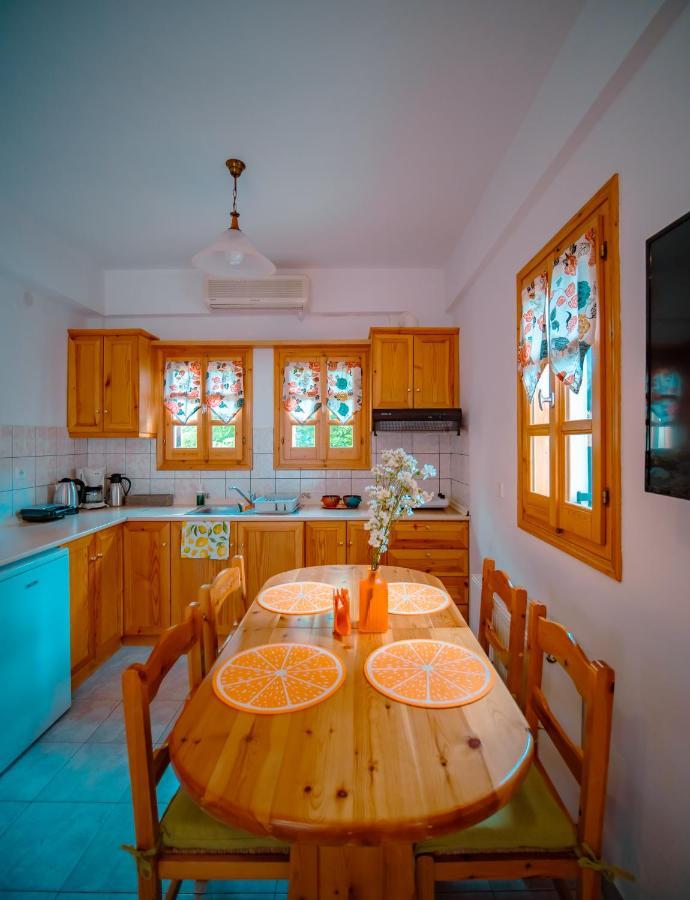 Orange House For Big Families In Damouchari - Delicious Houses Zewnętrze zdjęcie