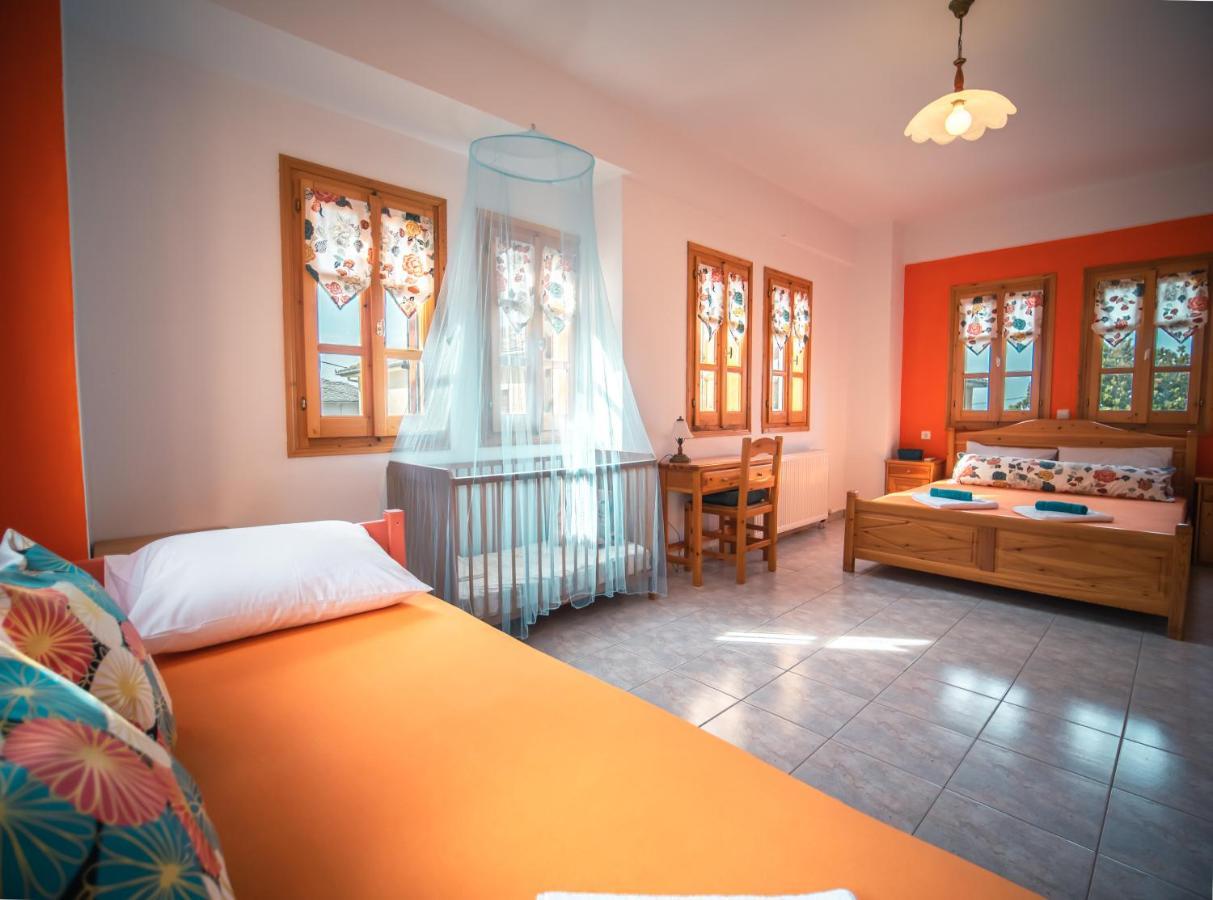 Orange House For Big Families In Damouchari - Delicious Houses Zewnętrze zdjęcie